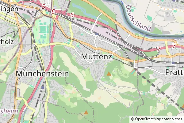 Mapa Muttenz