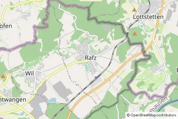 Mapa Rafz