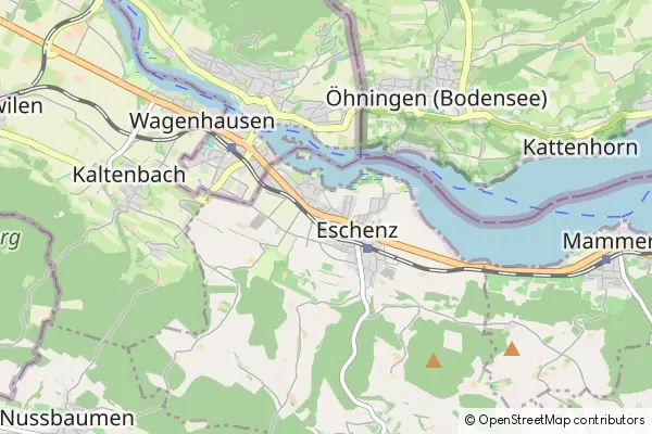 Mapa Eschenz