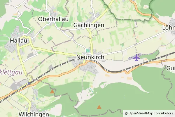 Mapa Neunkirch