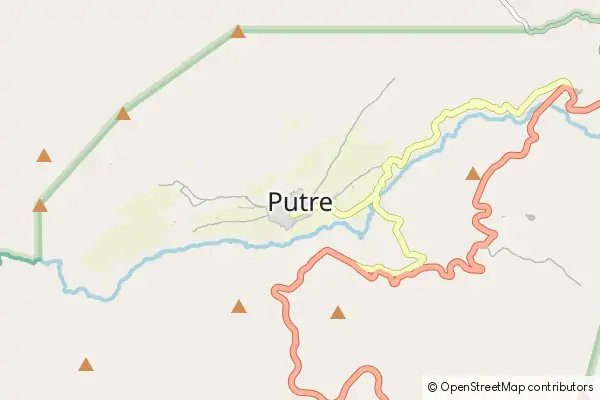 Mapa Putre