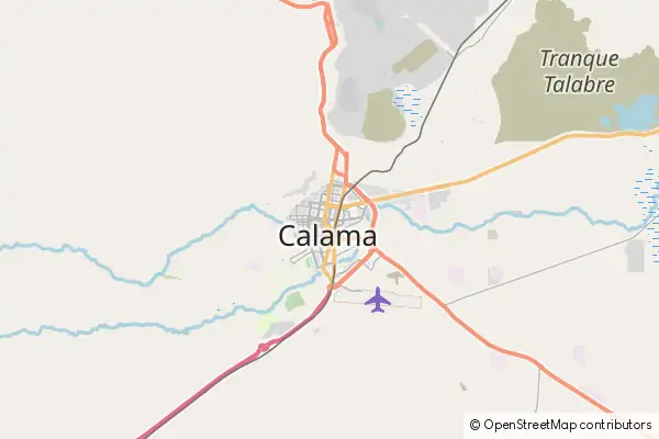 Mapa Calama