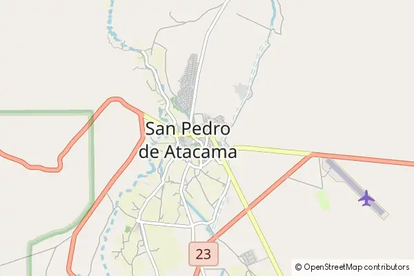 Mapa San Pedro de Atacama