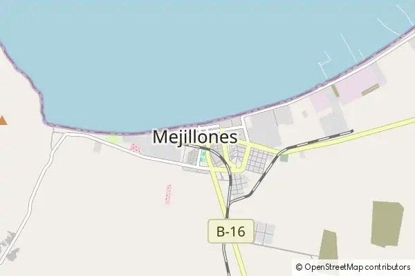 Mapa Mejillones