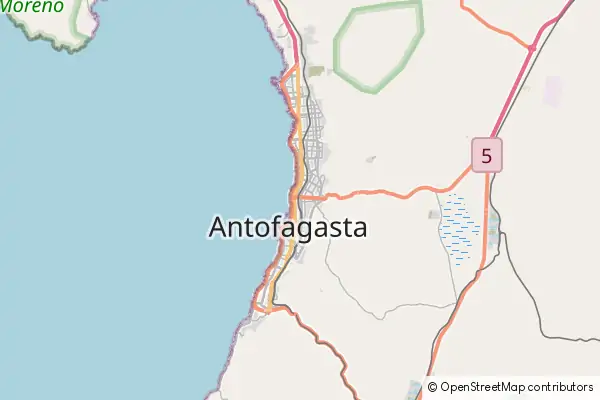 Mapa Antofagasta