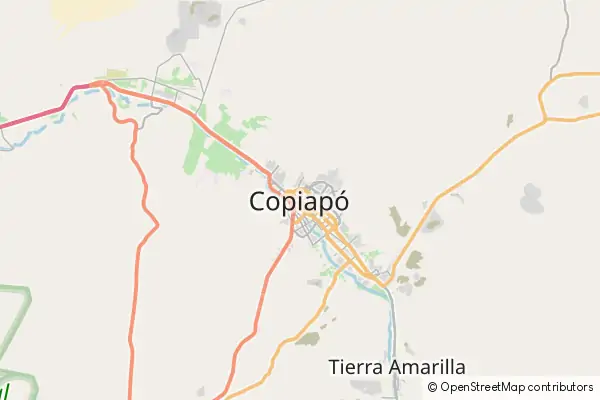 Mapa Copiapó