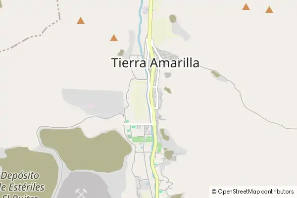 Mapa Tierra Amarilla