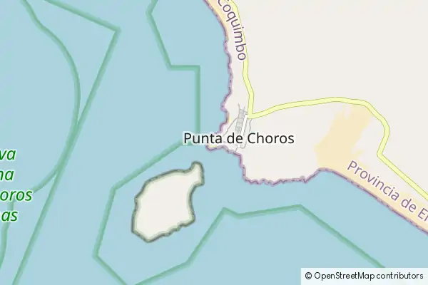 Mapa Punta Choros