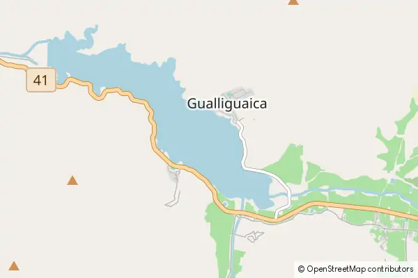 Mapa Gualliguarca