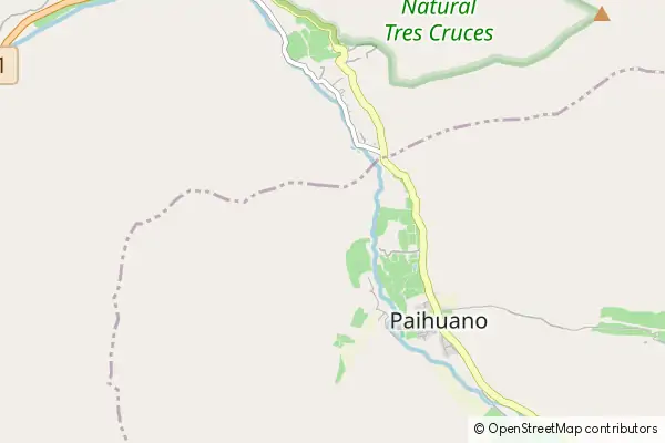 Mapa Paihuano