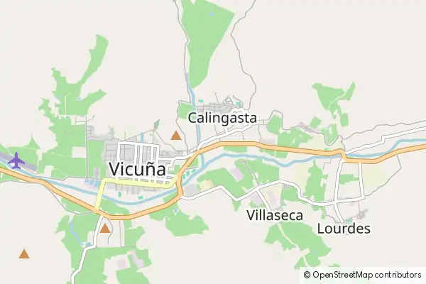 Mapa Vicuña