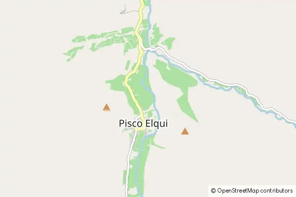 Mapa Pisco Elqui