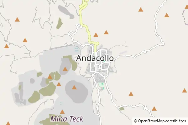 Mapa Andacollo