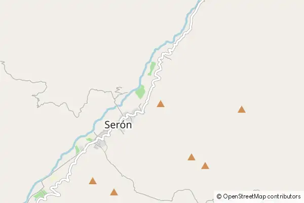 Mapa Serón