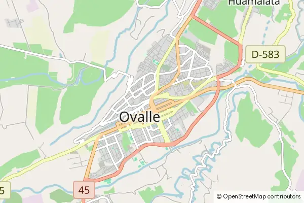 Mapa Ovalle