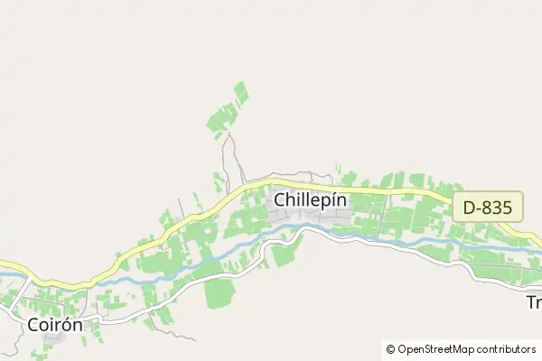 Mapa Chillepin