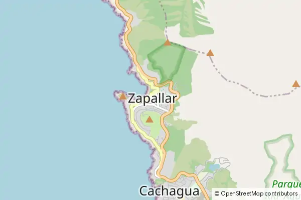 Mapa Zapallar