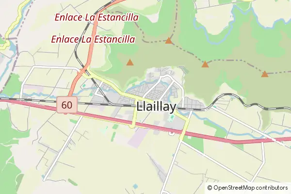 Mapa Llaillay