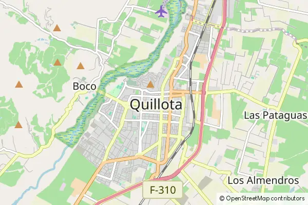 Mapa Quillota