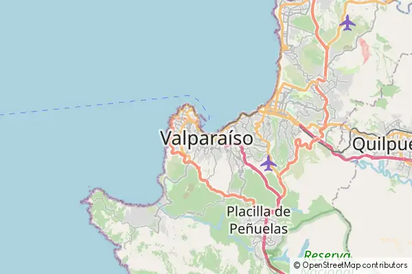 Mapa Valparaíso