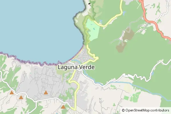 Mapa Laguna Verde