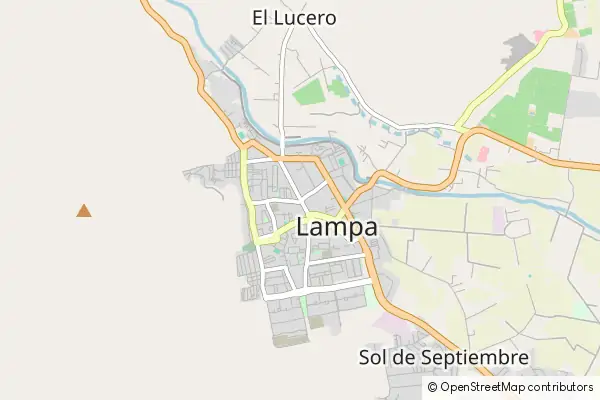 Mapa Lampa