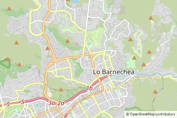 Mapa Lo Barnechea