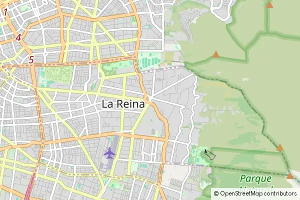 Mapa La Reina