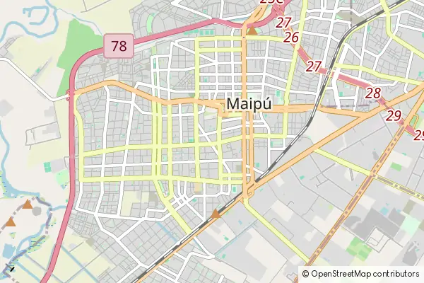 Mapa Maipú