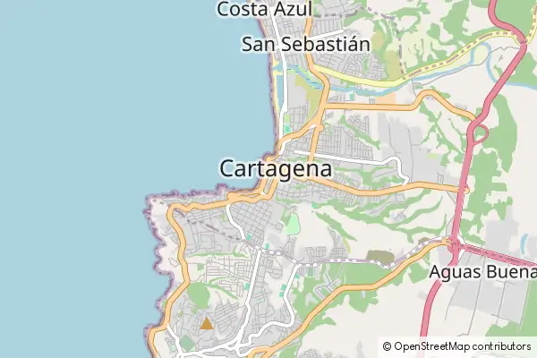 Mapa Cartagena