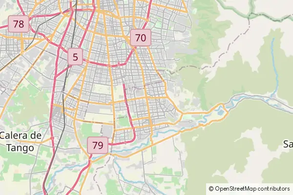 Mapa Puente Alto