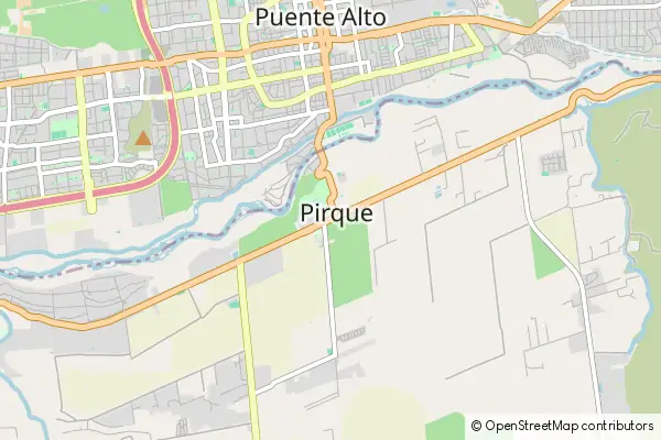 Mapa Pirque