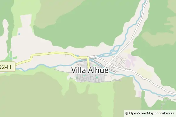 Mapa Alhue