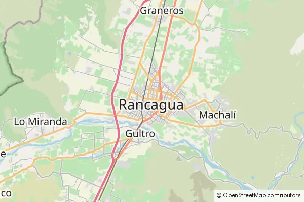 Mapa Rancagua