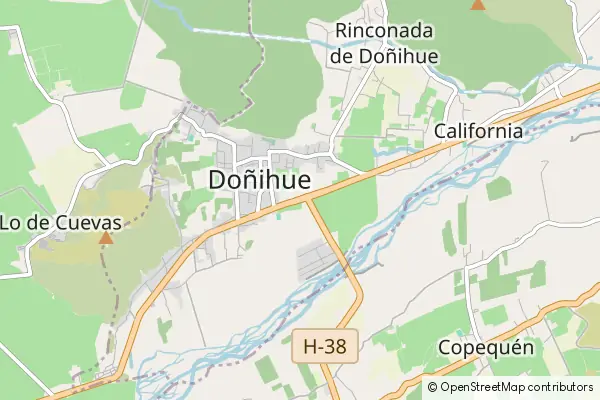 Mapa Doñihue