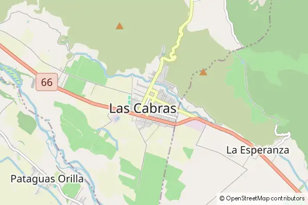 Mapa Las Cabras