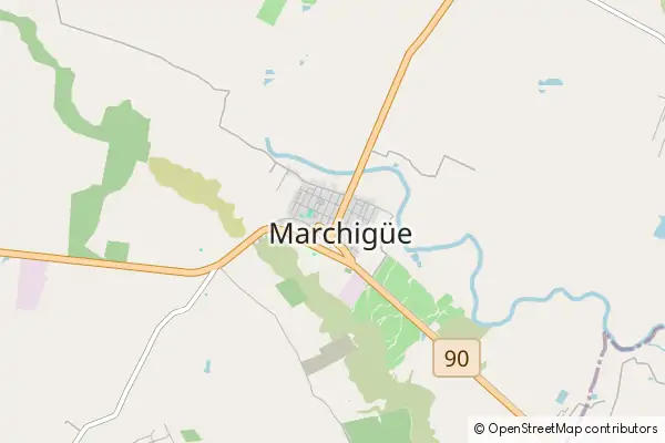 Mapa Marchihue