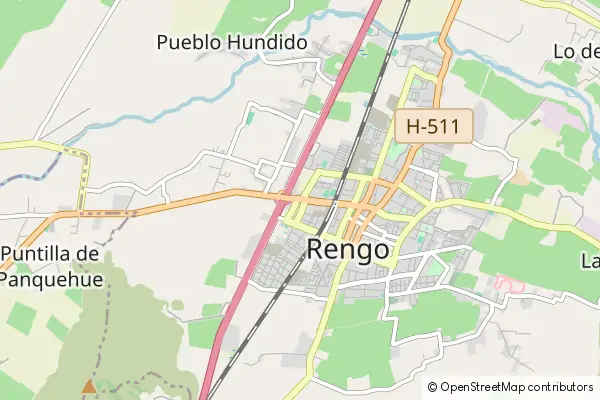 Mapa Rengo