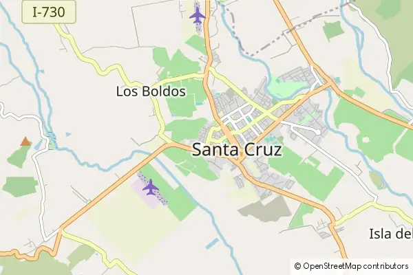 Mapa Santa Cruz