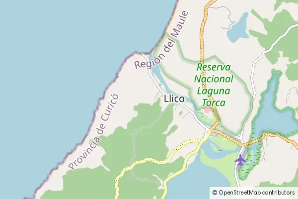 Mapa Llico