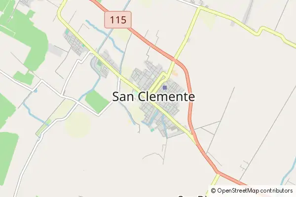 Mapa San Clemente