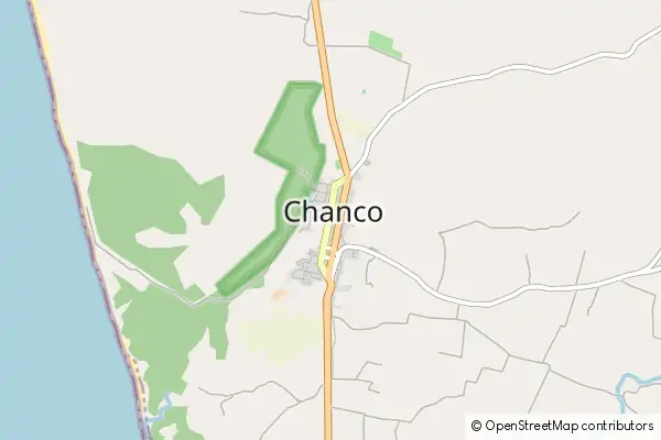 Mapa Chanco