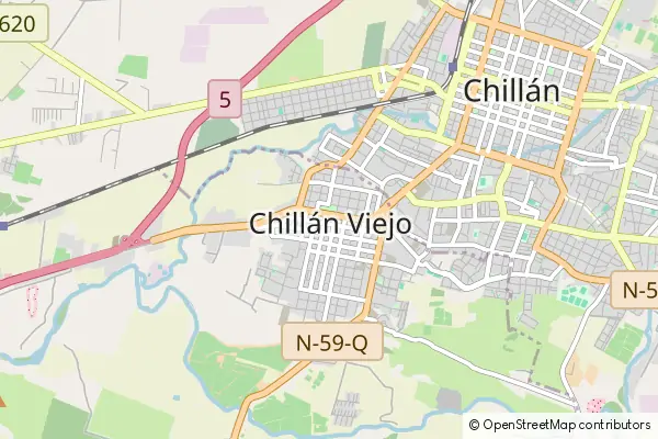 Mapa Chillán Viejo