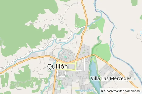 Mapa Quillón