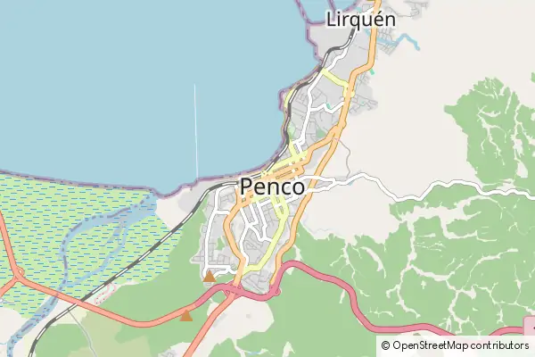 Mapa Penco