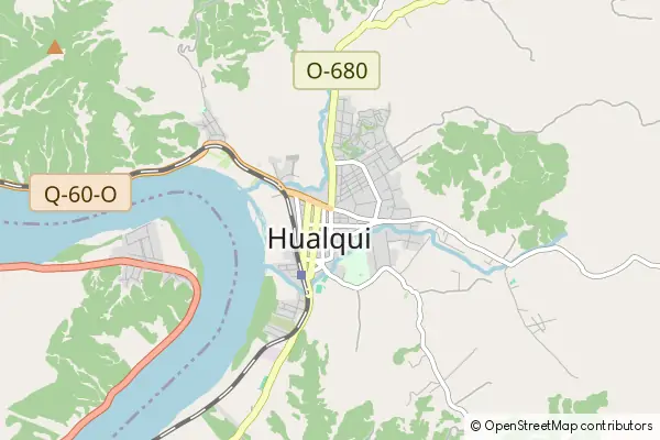 Mapa Hualqui