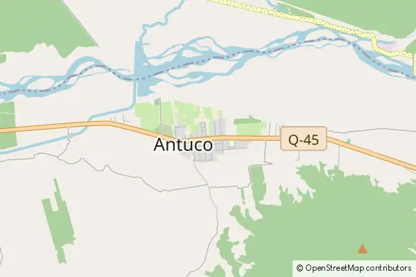 Mapa Antuco