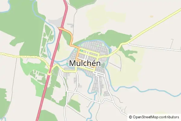 Mapa Mulchén