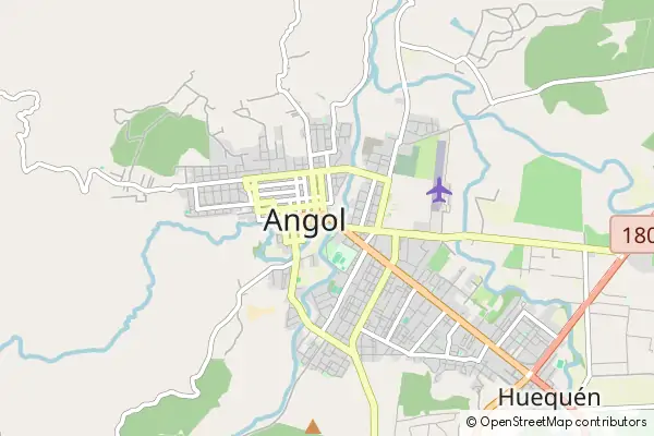 Mapa Angol