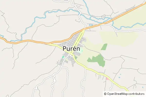 Mapa Purén